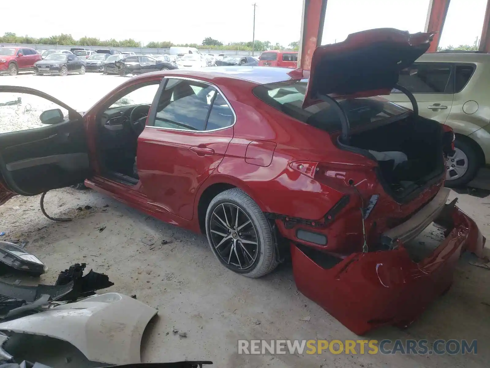 3 Photograph of a damaged car 4T1G11AK4MU460158 TOYOTA CAMRY 2021