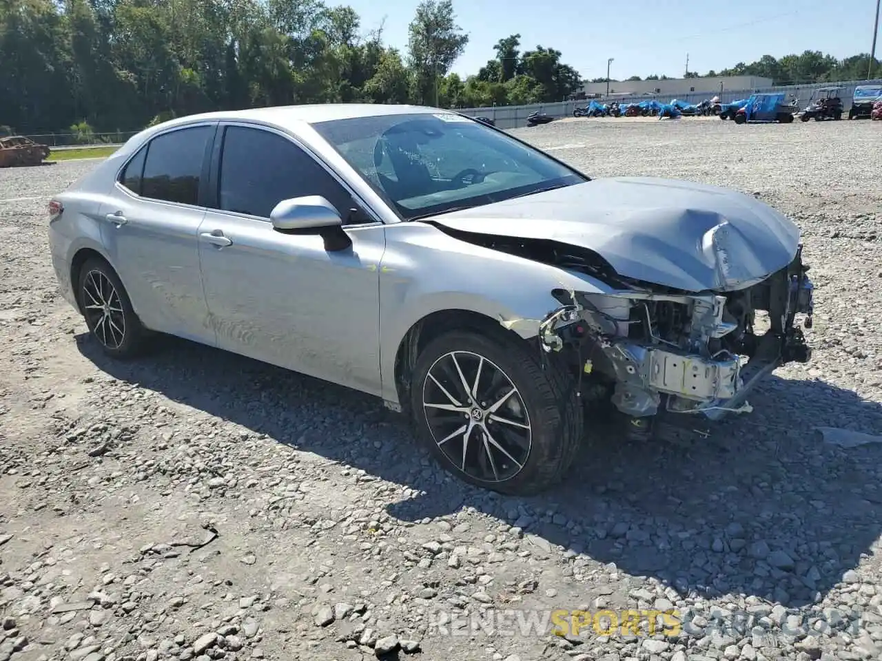 1 Photograph of a damaged car 4T1G11AK4MU460659 TOYOTA CAMRY 2021