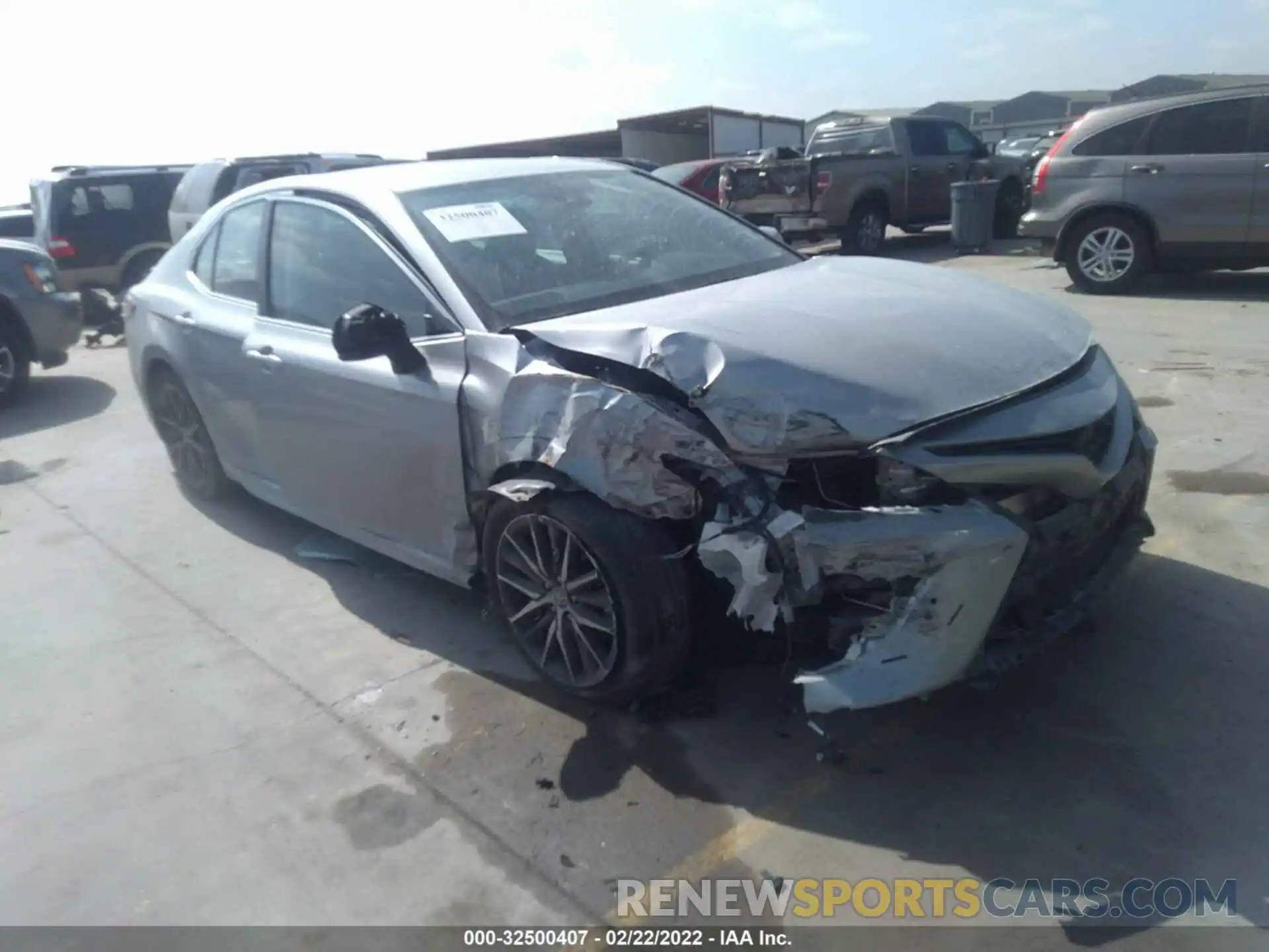 1 Photograph of a damaged car 4T1G11AK4MU461794 TOYOTA CAMRY 2021