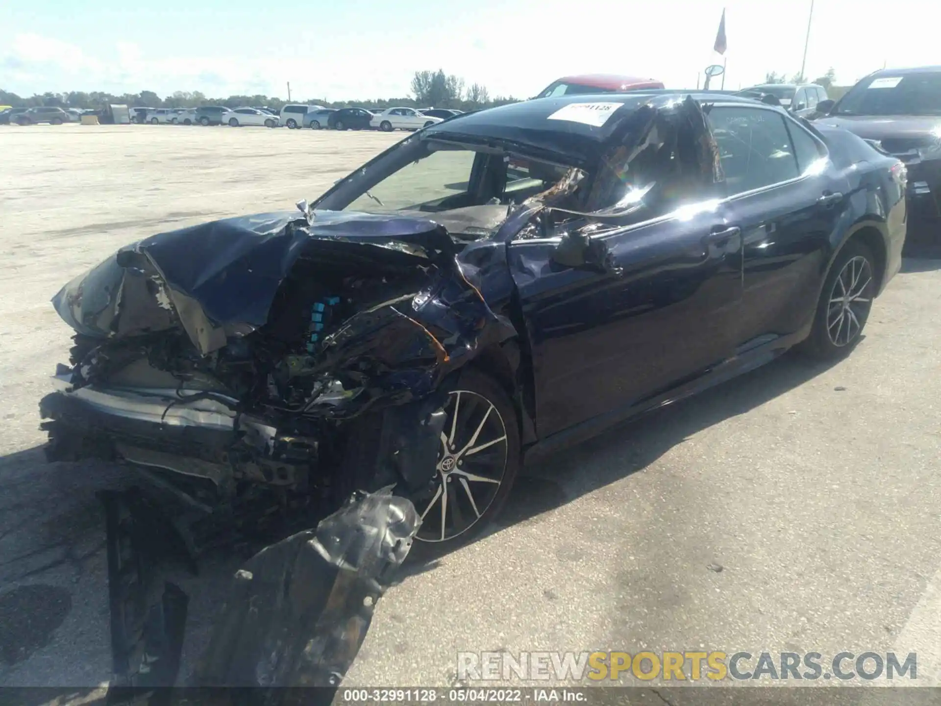 2 Photograph of a damaged car 4T1G11AK4MU464811 TOYOTA CAMRY 2021