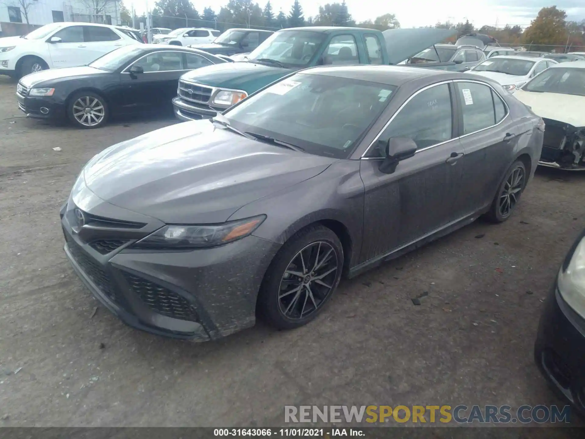 2 Photograph of a damaged car 4T1G11AK4MU468762 TOYOTA CAMRY 2021