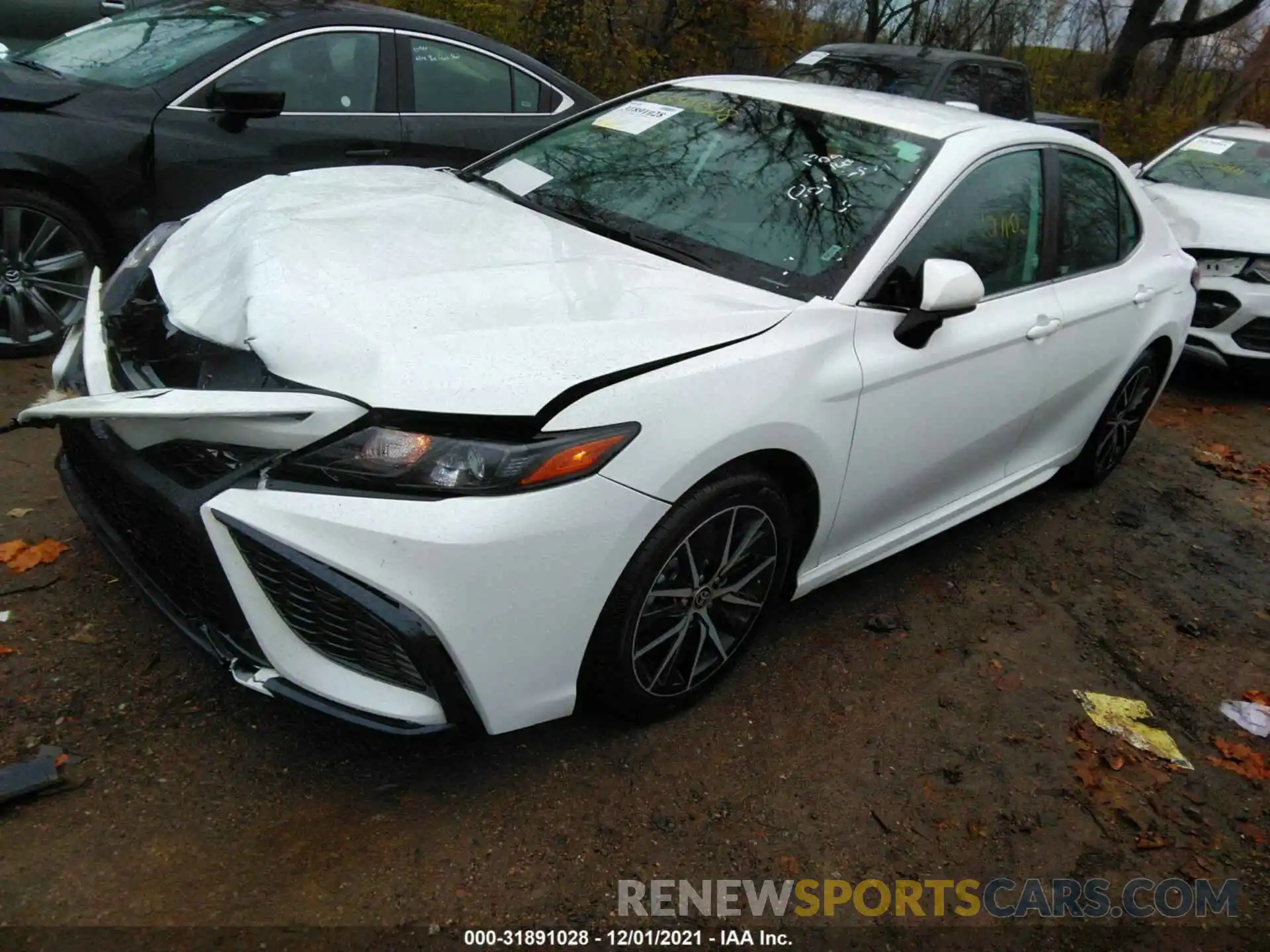 2 Photograph of a damaged car 4T1G11AK4MU473136 TOYOTA CAMRY 2021