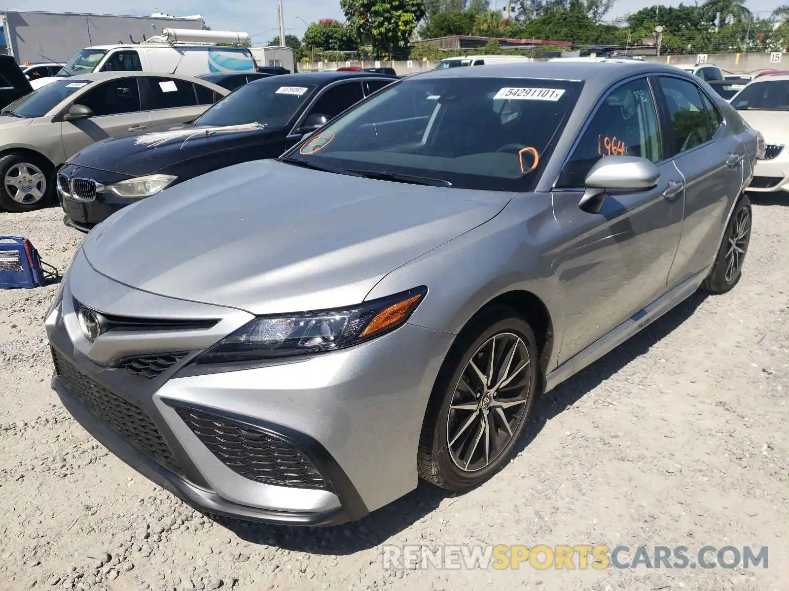 2 Photograph of a damaged car 4T1G11AK4MU474416 TOYOTA CAMRY 2021