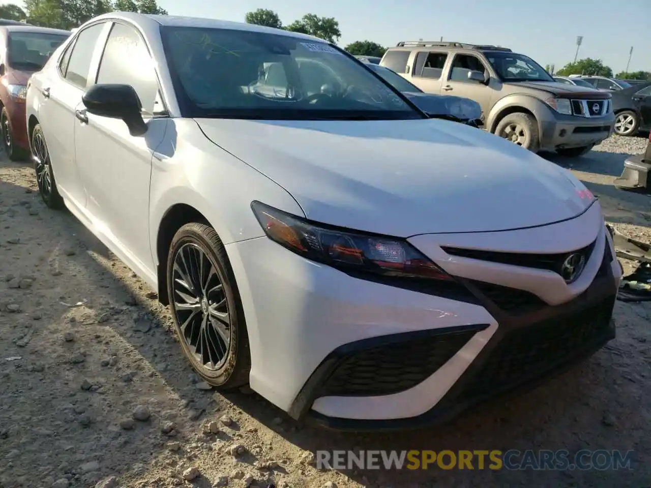 1 Photograph of a damaged car 4T1G11AK4MU478756 TOYOTA CAMRY 2021