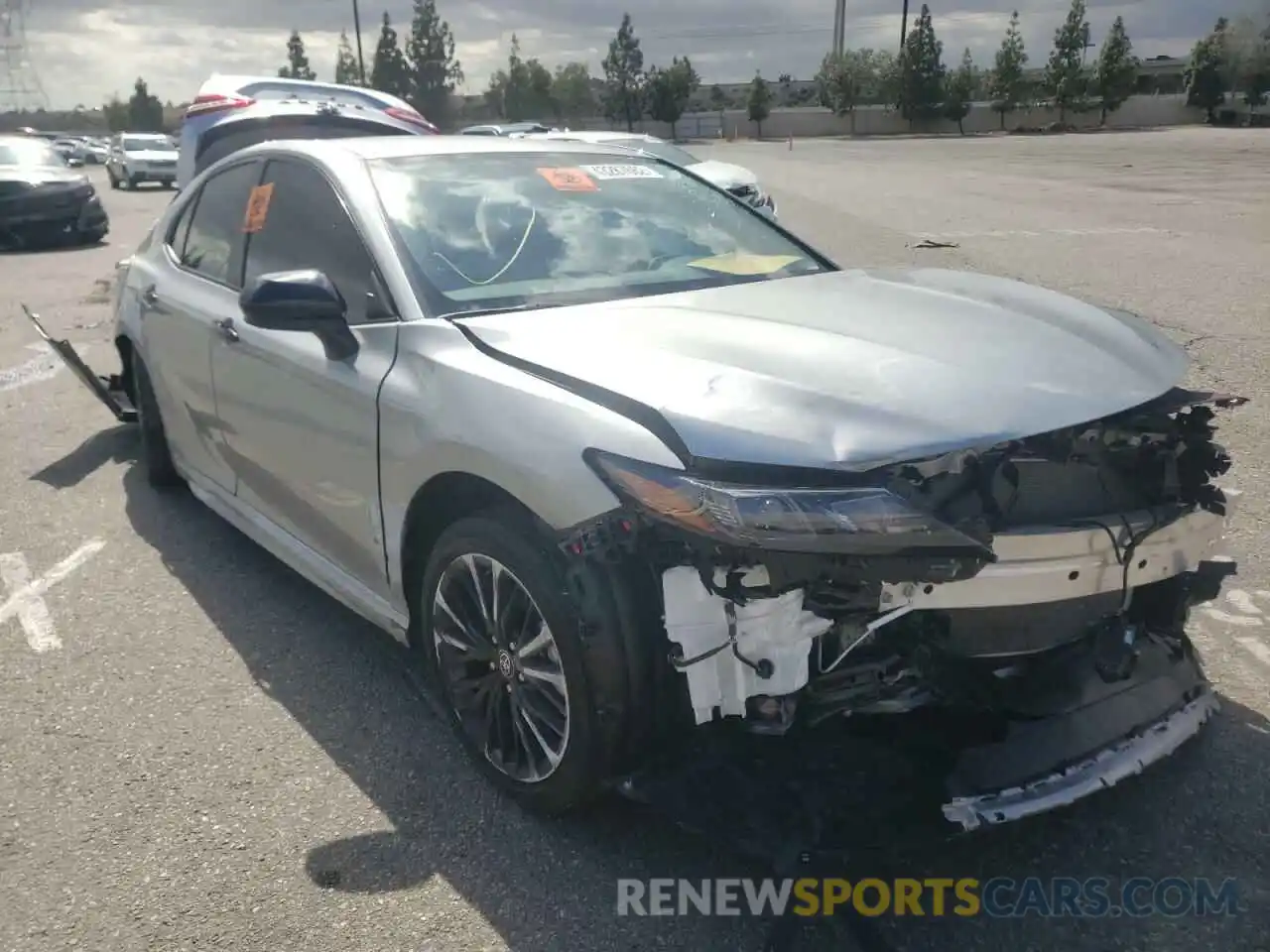 1 Photograph of a damaged car 4T1G11AK4MU482225 TOYOTA CAMRY 2021