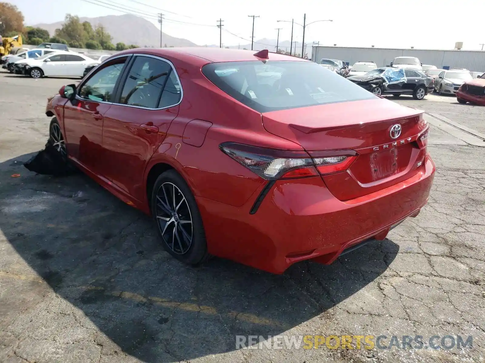 3 Photograph of a damaged car 4T1G11AK4MU485254 TOYOTA CAMRY 2021