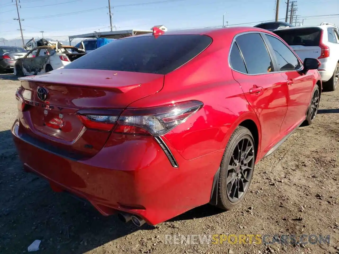 4 Photograph of a damaged car 4T1G11AK4MU491233 TOYOTA CAMRY 2021