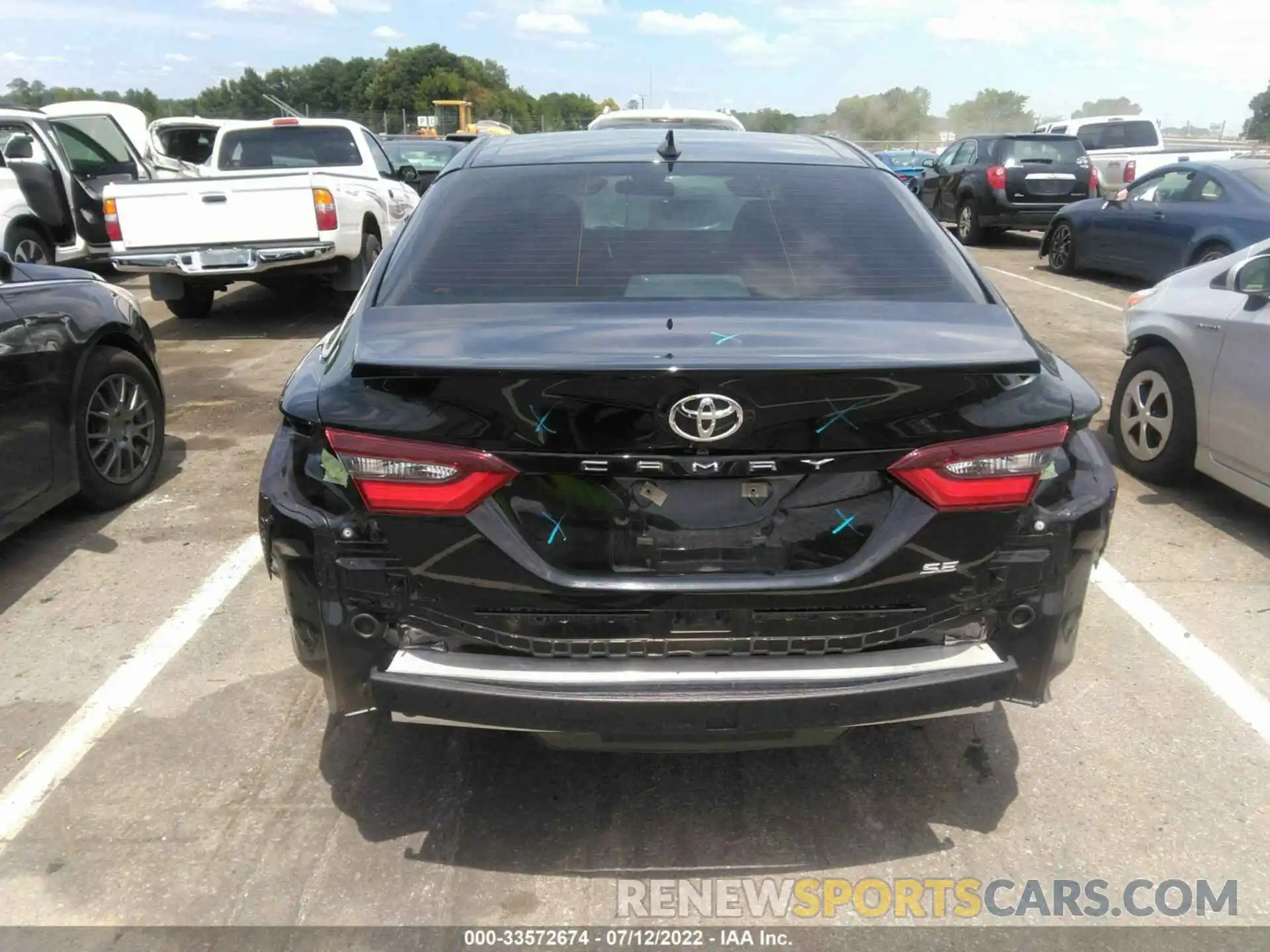 6 Photograph of a damaged car 4T1G11AK4MU497761 TOYOTA CAMRY 2021