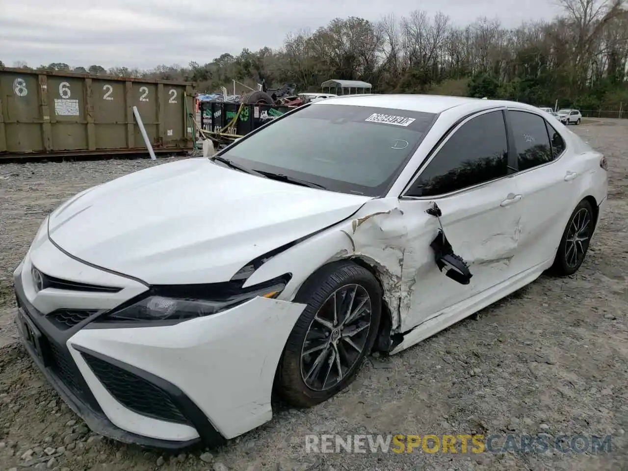 2 Photograph of a damaged car 4T1G11AK4MU520228 TOYOTA CAMRY 2021