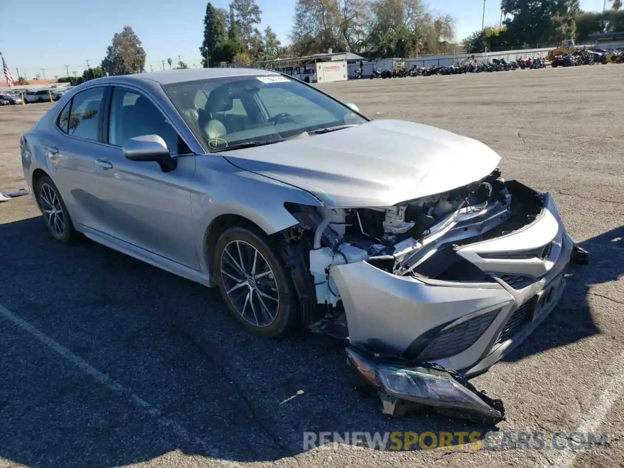 1 Photograph of a damaged car 4T1G11AK4MU521007 TOYOTA CAMRY 2021