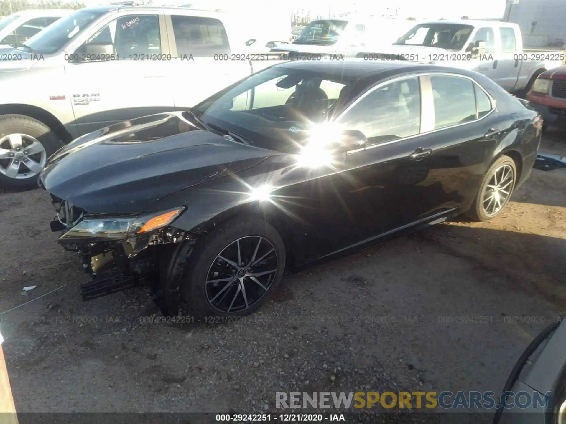 2 Photograph of a damaged car 4T1G11AK4MU522027 TOYOTA CAMRY 2021