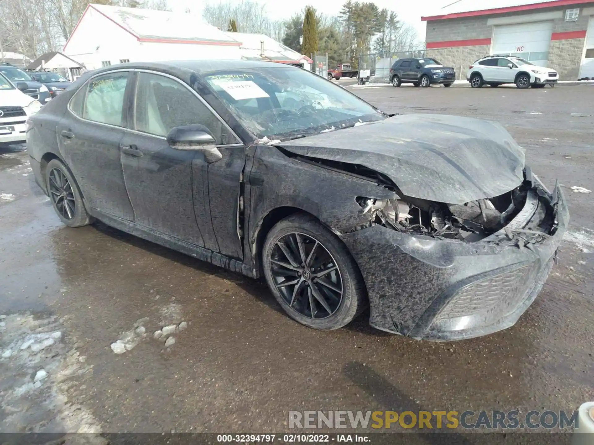 1 Photograph of a damaged car 4T1G11AK4MU527079 TOYOTA CAMRY 2021