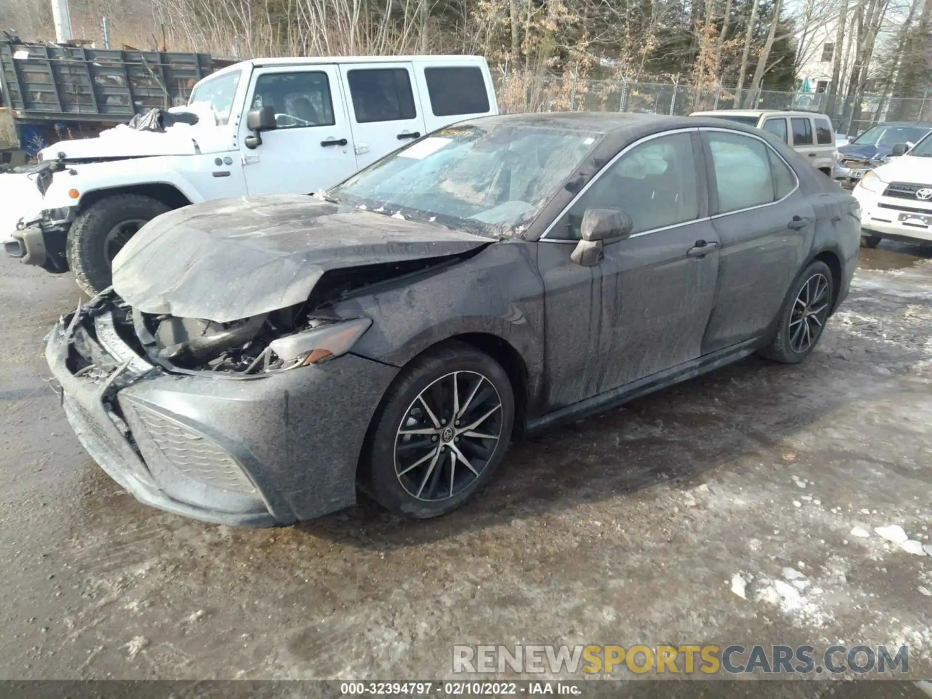 2 Photograph of a damaged car 4T1G11AK4MU527079 TOYOTA CAMRY 2021