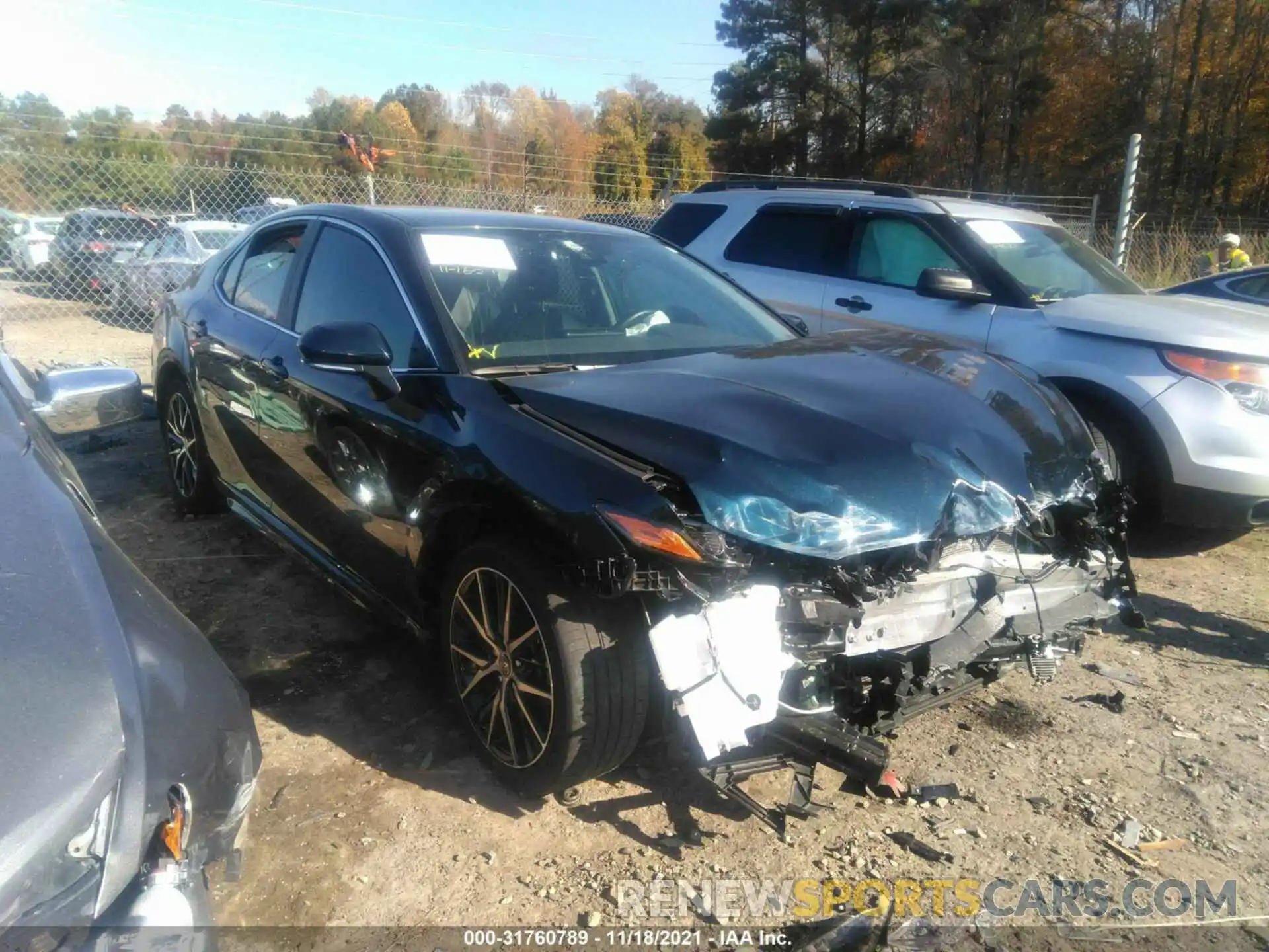 1 Photograph of a damaged car 4T1G11AK4MU535425 TOYOTA CAMRY 2021