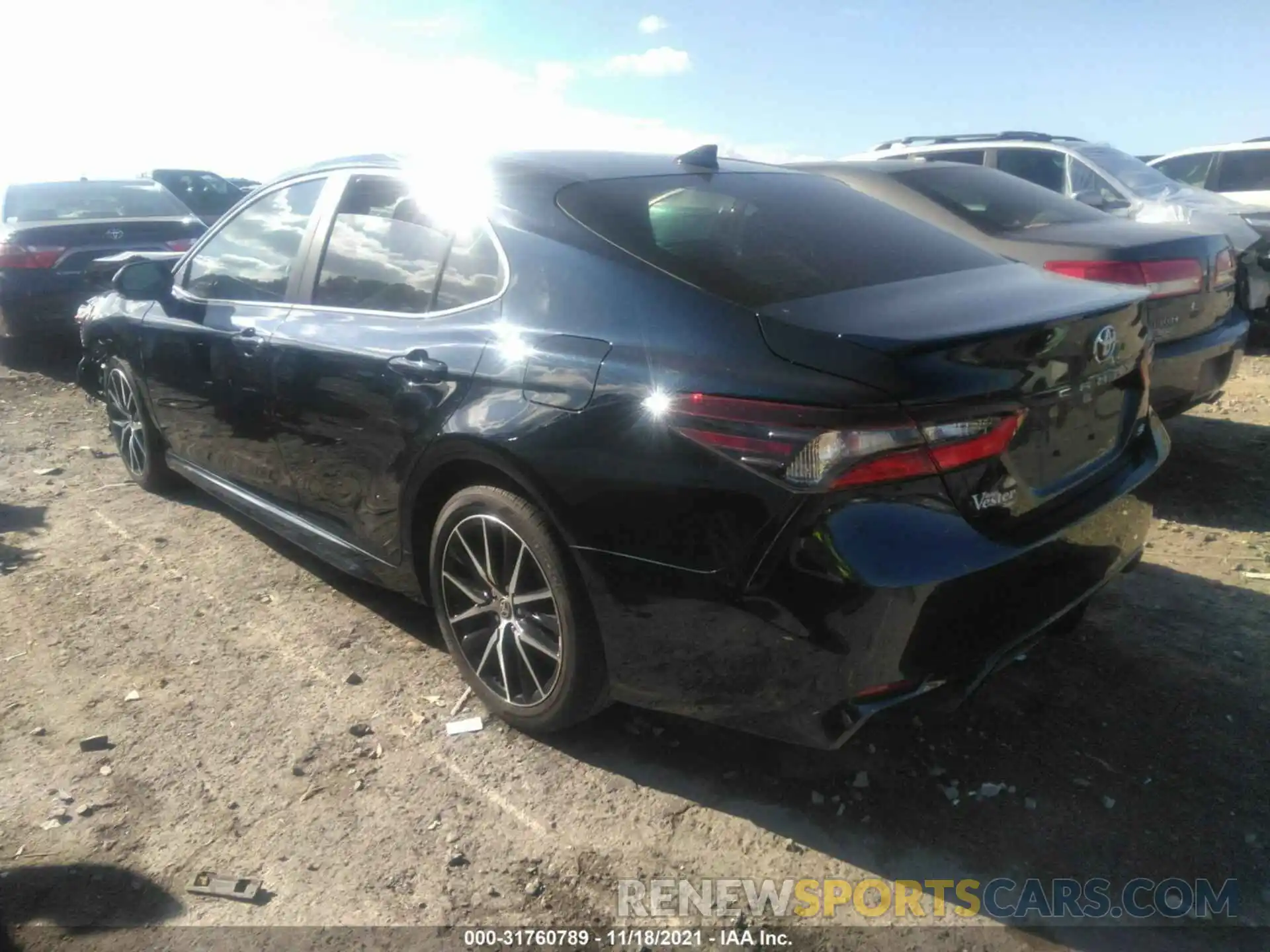 3 Photograph of a damaged car 4T1G11AK4MU535425 TOYOTA CAMRY 2021