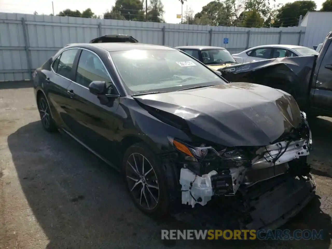 1 Photograph of a damaged car 4T1G11AK4MU539958 TOYOTA CAMRY 2021