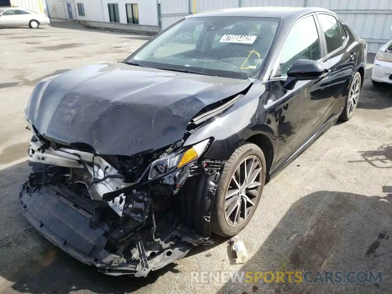 2 Photograph of a damaged car 4T1G11AK4MU539958 TOYOTA CAMRY 2021