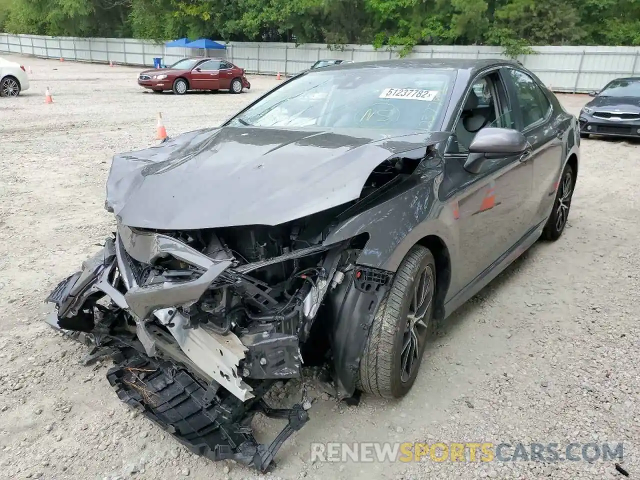 2 Photograph of a damaged car 4T1G11AK4MU542505 TOYOTA CAMRY 2021