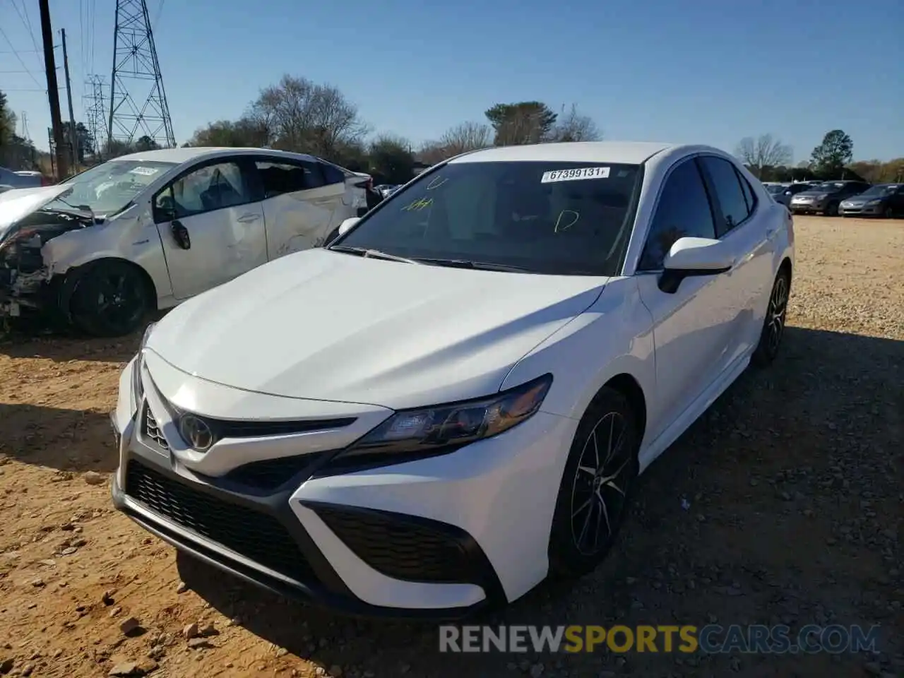 2 Photograph of a damaged car 4T1G11AK4MU549275 TOYOTA CAMRY 2021