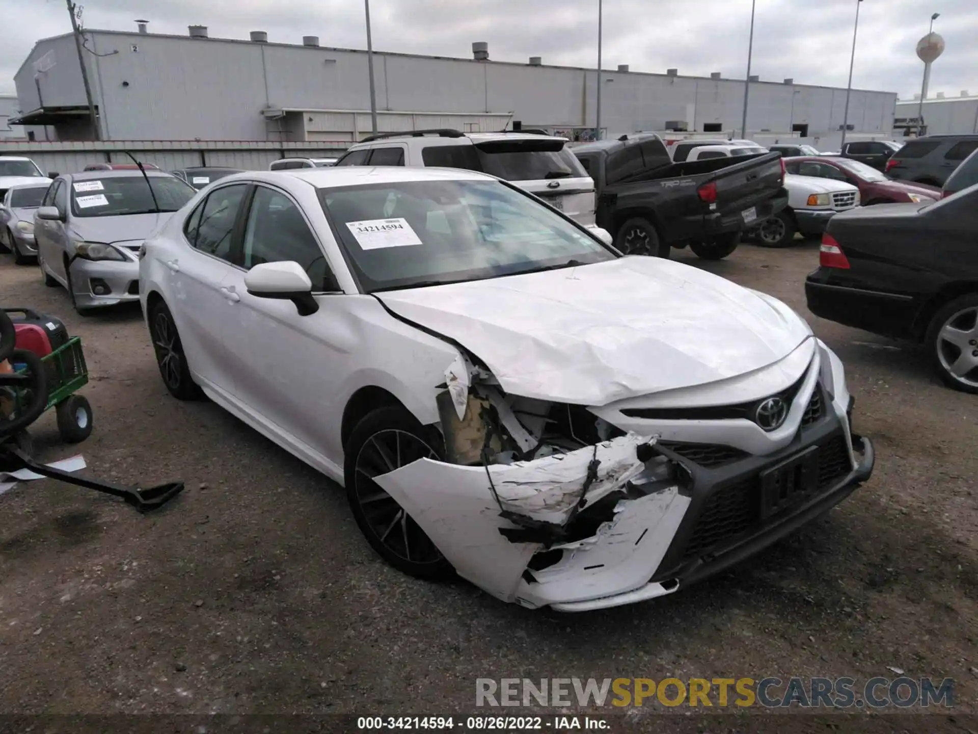 1 Photograph of a damaged car 4T1G11AK4MU549535 TOYOTA CAMRY 2021