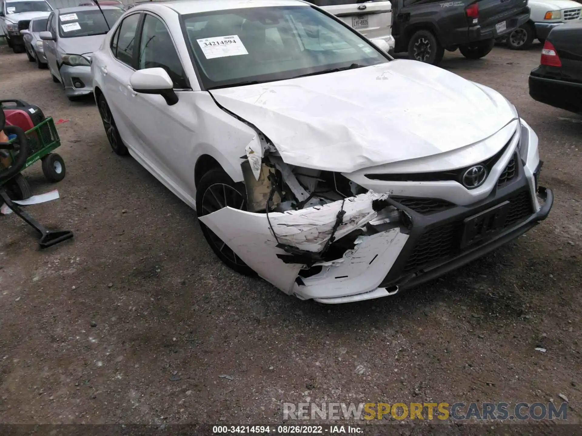 6 Photograph of a damaged car 4T1G11AK4MU549535 TOYOTA CAMRY 2021