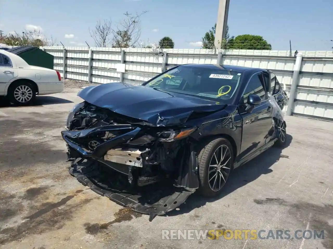 2 Photograph of a damaged car 4T1G11AK4MU550118 TOYOTA CAMRY 2021