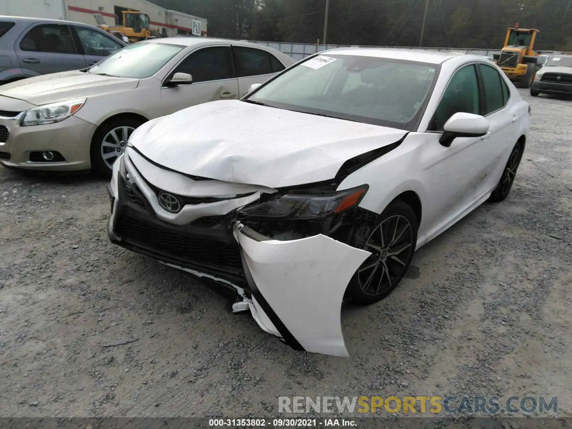 2 Photograph of a damaged car 4T1G11AK4MU555321 TOYOTA CAMRY 2021