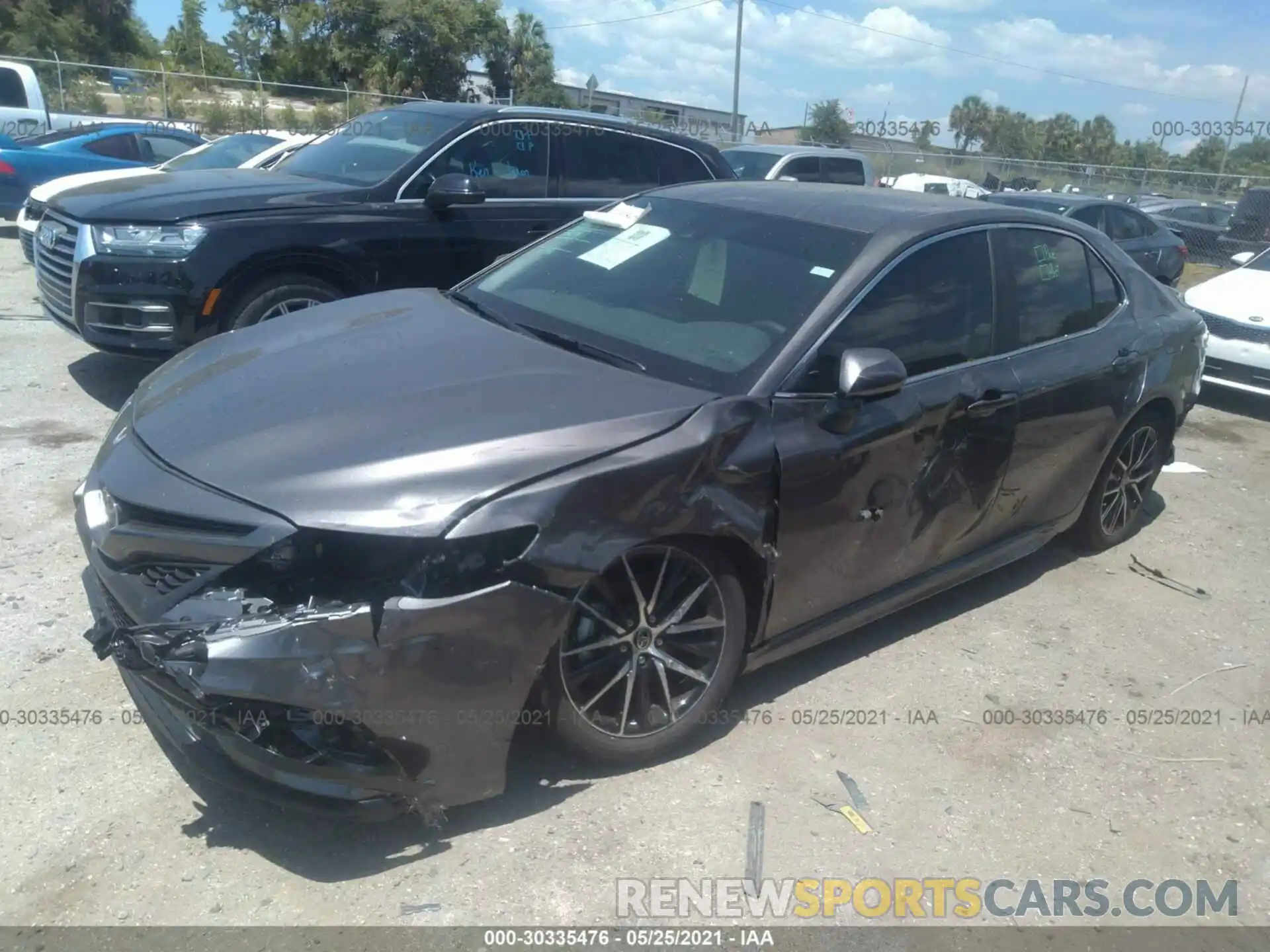 2 Photograph of a damaged car 4T1G11AK4MU555867 TOYOTA CAMRY 2021