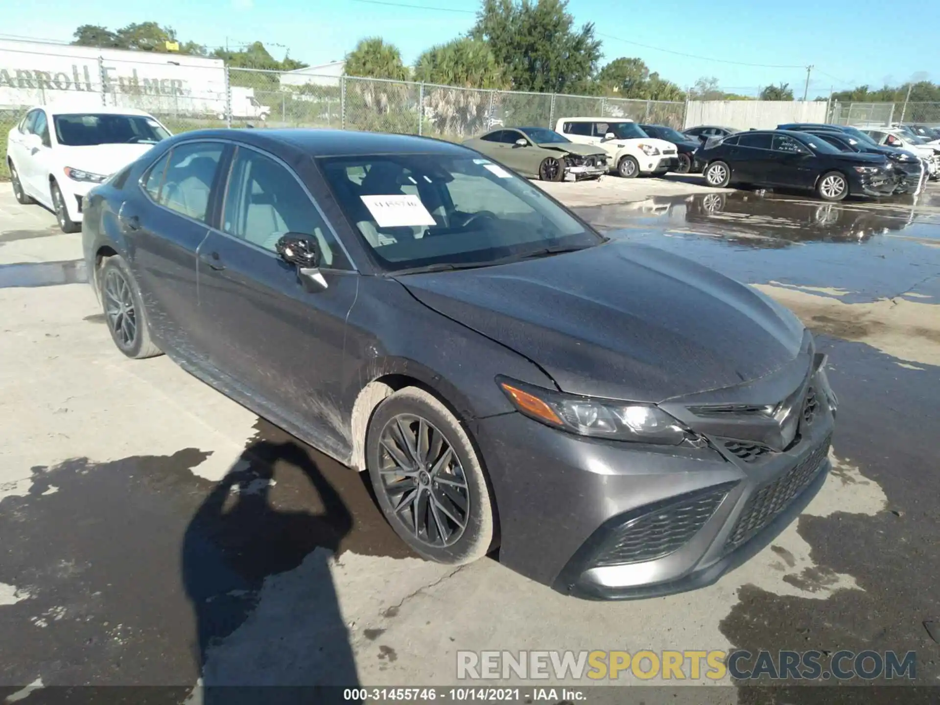 1 Photograph of a damaged car 4T1G11AK4MU555965 TOYOTA CAMRY 2021