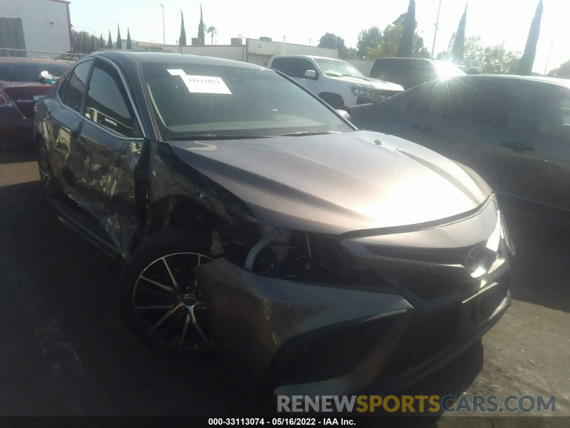 1 Photograph of a damaged car 4T1G11AK4MU561281 TOYOTA CAMRY 2021