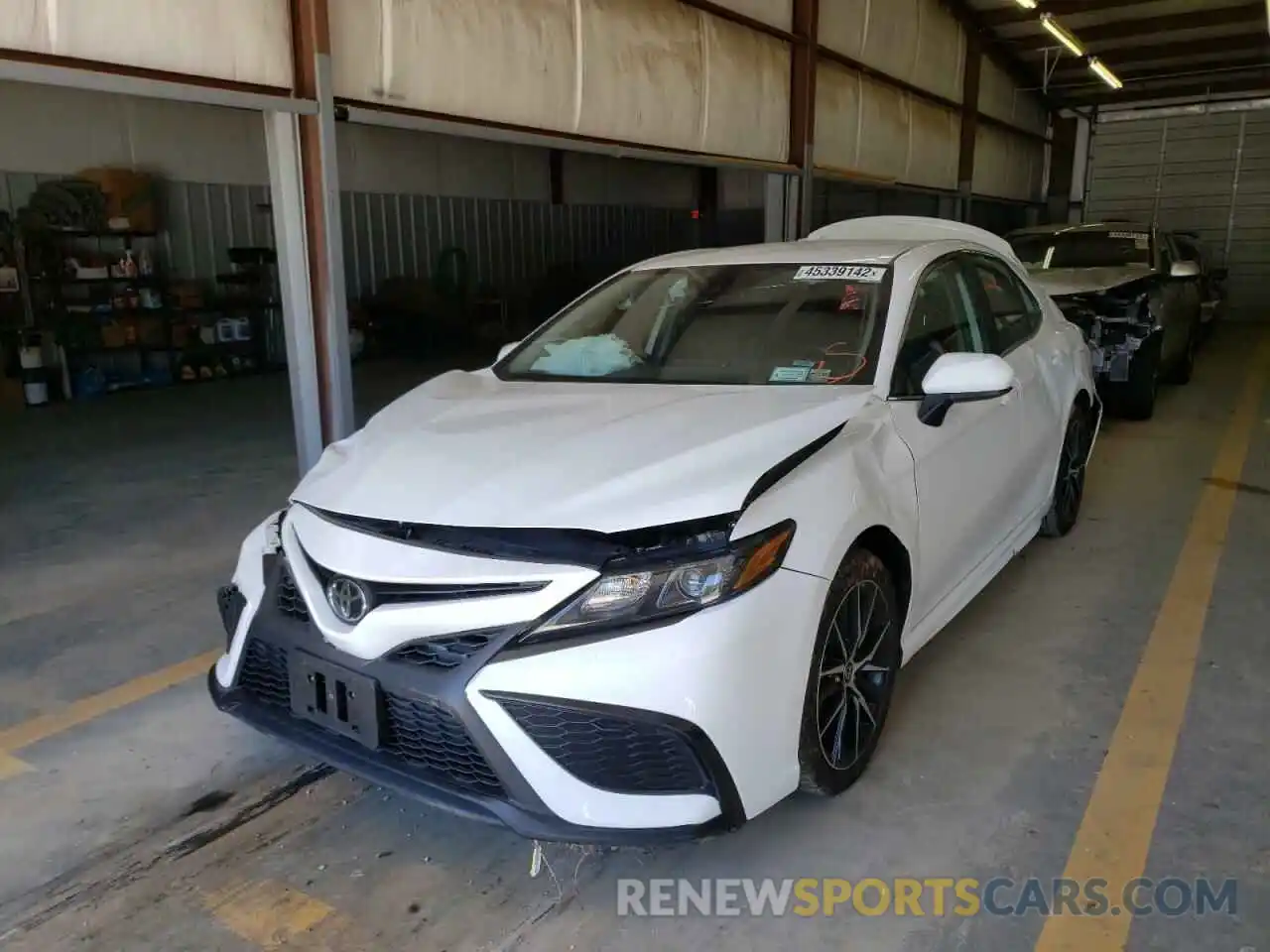 2 Photograph of a damaged car 4T1G11AK4MU562799 TOYOTA CAMRY 2021