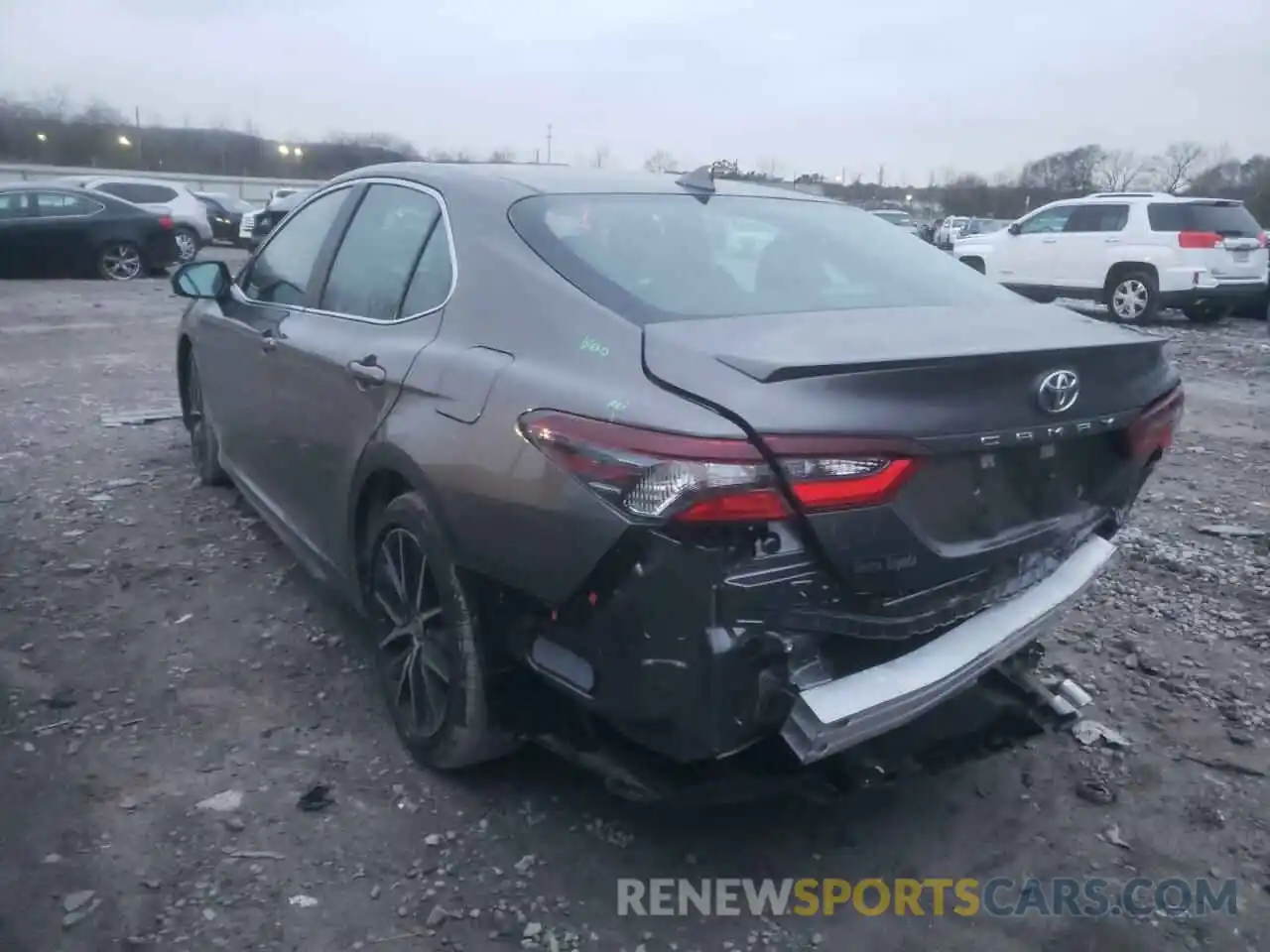 3 Photograph of a damaged car 4T1G11AK4MU565363 TOYOTA CAMRY 2021