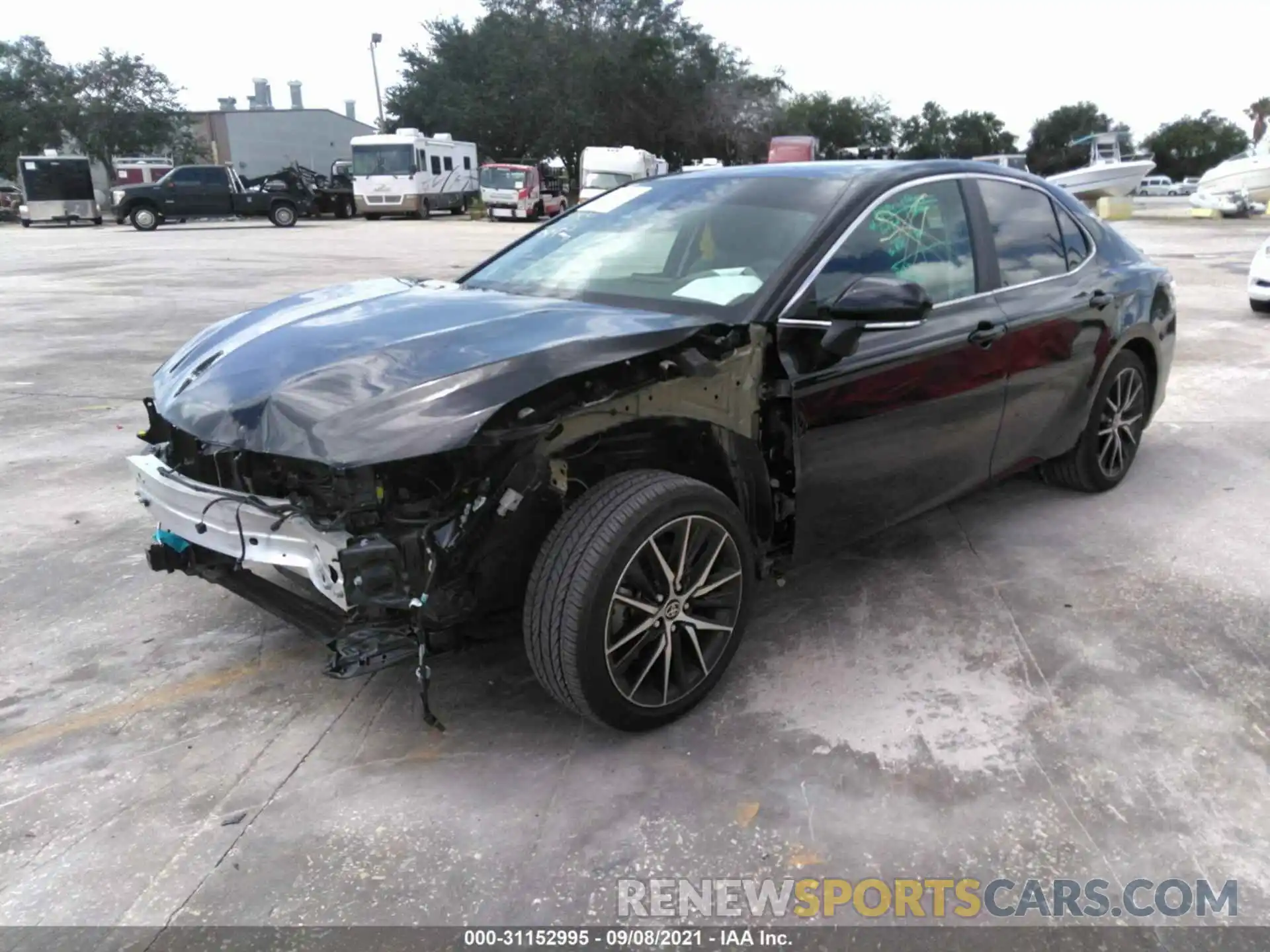 2 Photograph of a damaged car 4T1G11AK4MU568361 TOYOTA CAMRY 2021