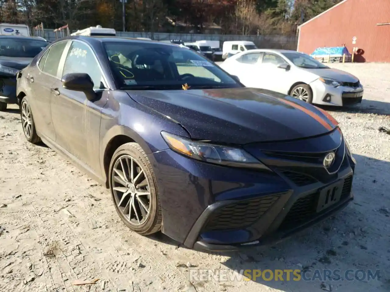 1 Photograph of a damaged car 4T1G11AK4MU569185 TOYOTA CAMRY 2021