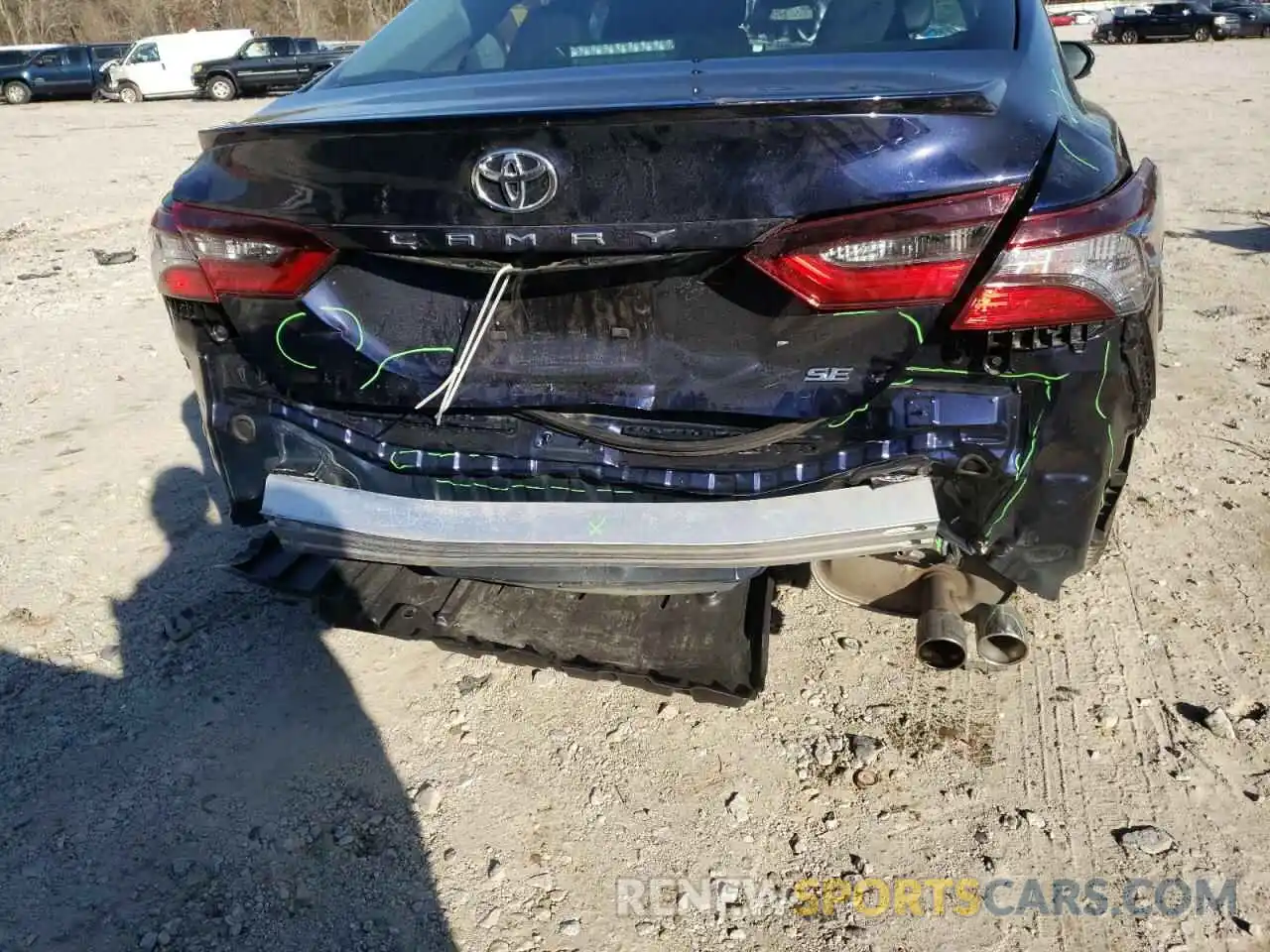 9 Photograph of a damaged car 4T1G11AK4MU569185 TOYOTA CAMRY 2021