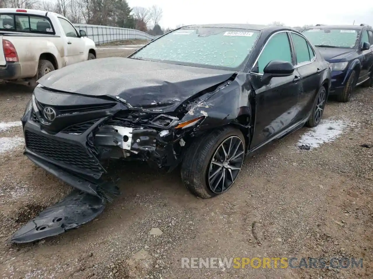 2 Photograph of a damaged car 4T1G11AK4MU570238 TOYOTA CAMRY 2021