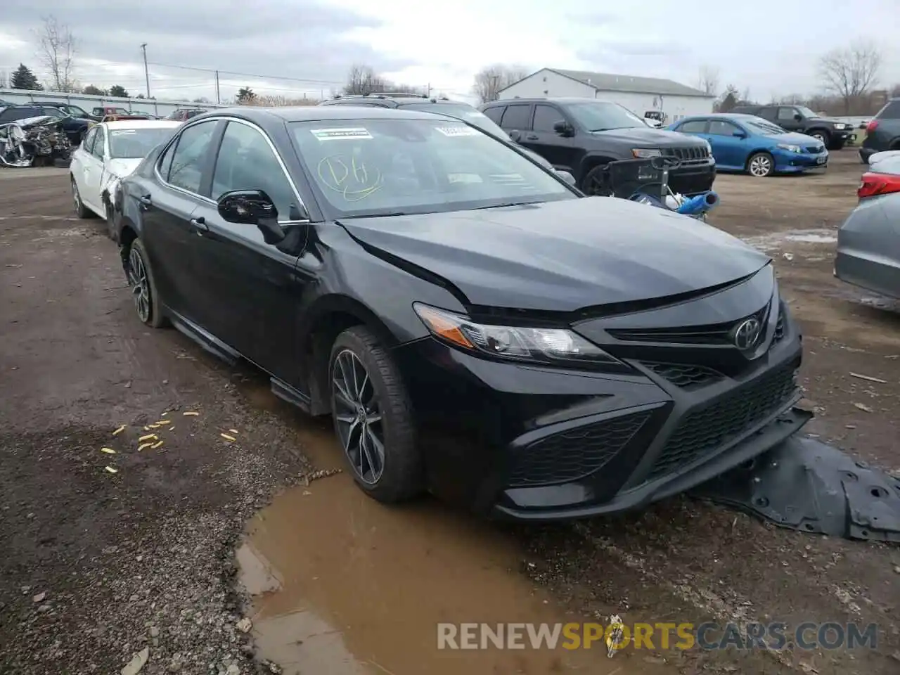 9 Photograph of a damaged car 4T1G11AK4MU570238 TOYOTA CAMRY 2021