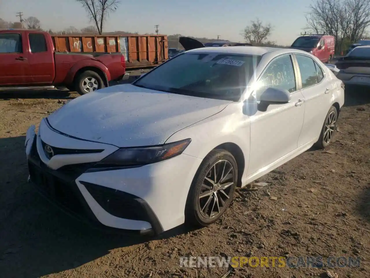 2 Photograph of a damaged car 4T1G11AK4MU572524 TOYOTA CAMRY 2021