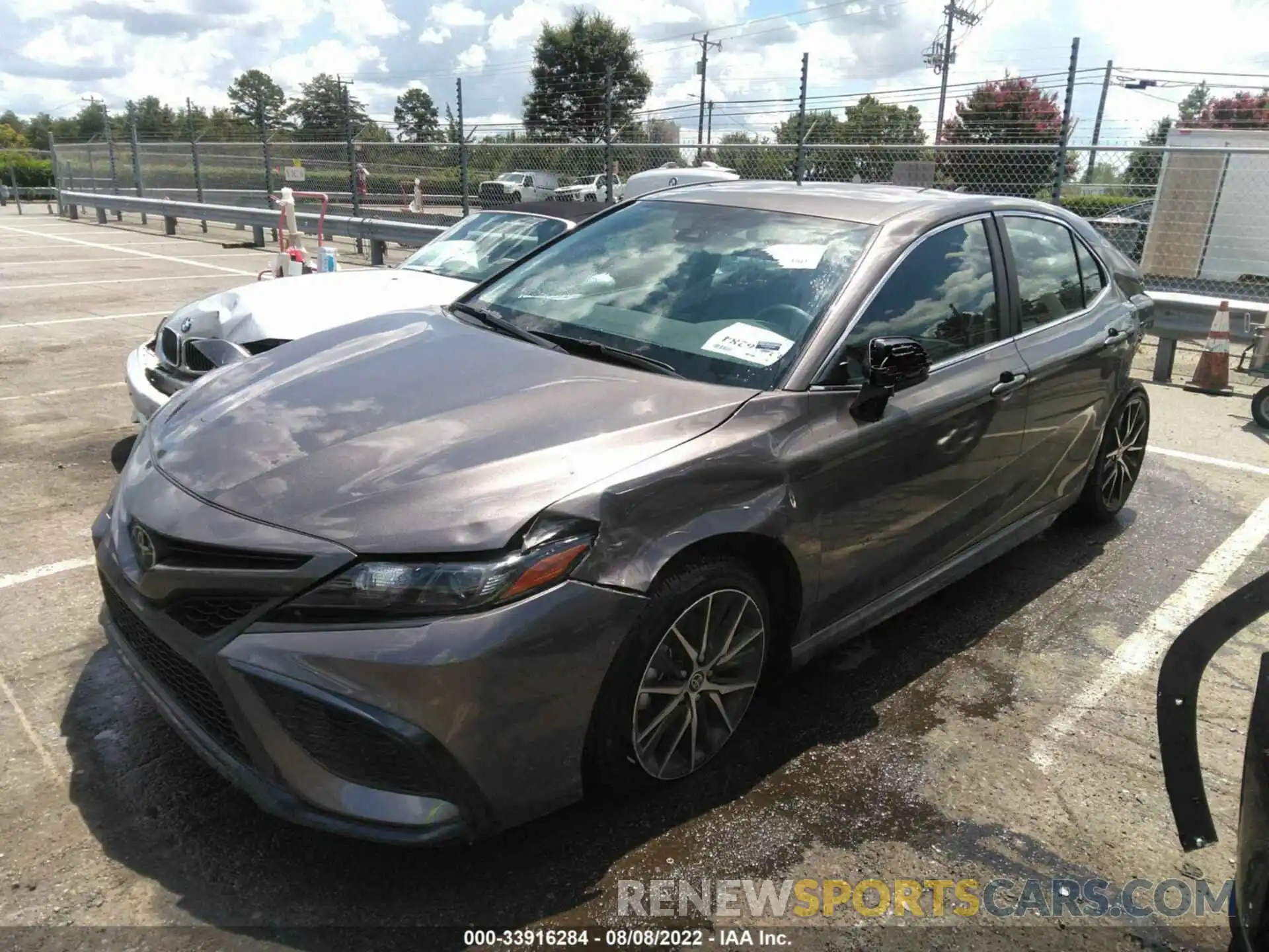 2 Photograph of a damaged car 4T1G11AK4MU576427 TOYOTA CAMRY 2021