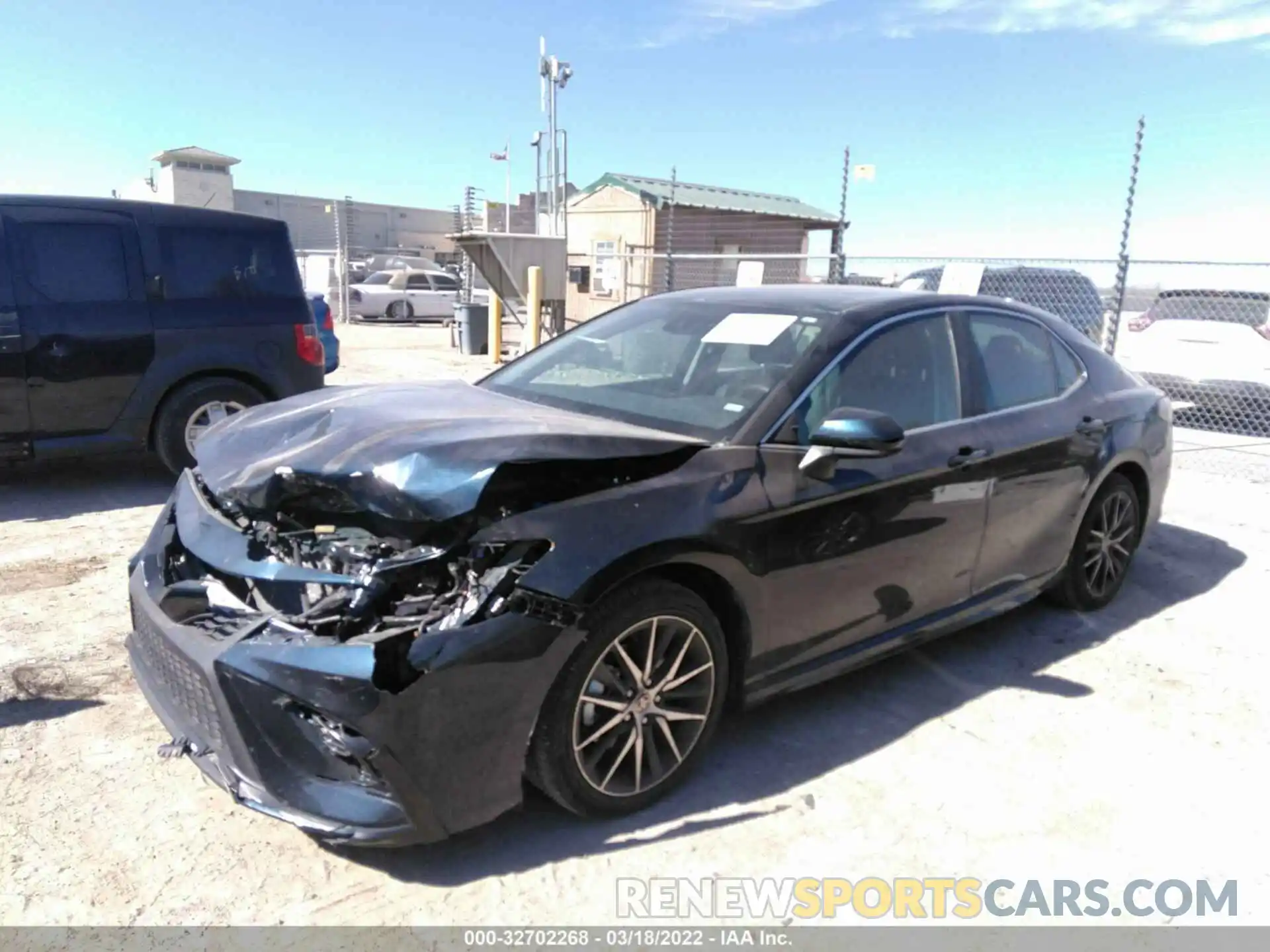 2 Photograph of a damaged car 4T1G11AK4MU583393 TOYOTA CAMRY 2021