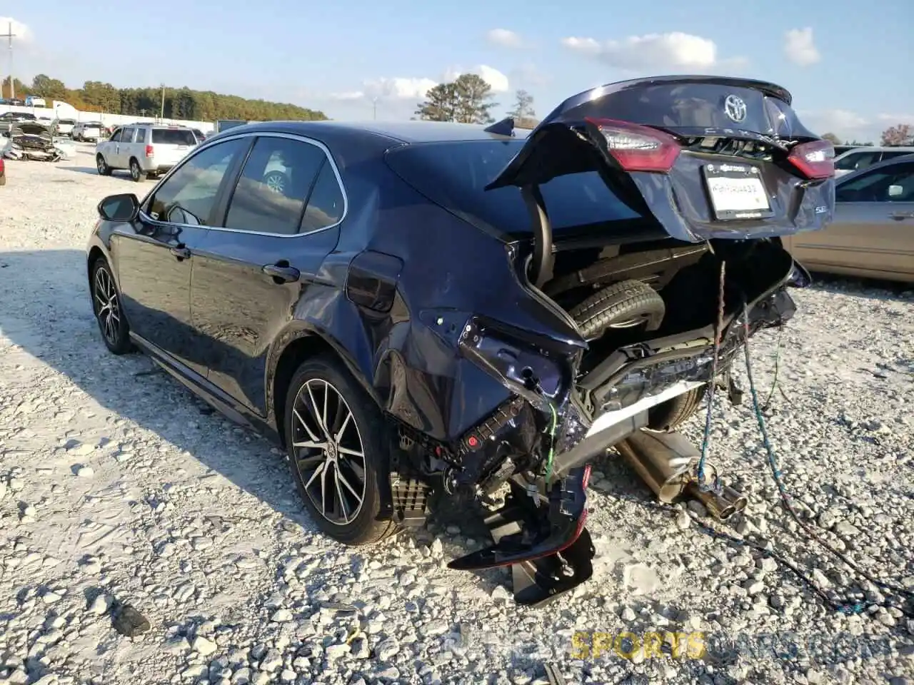 3 Photograph of a damaged car 4T1G11AK4MU590747 TOYOTA CAMRY 2021