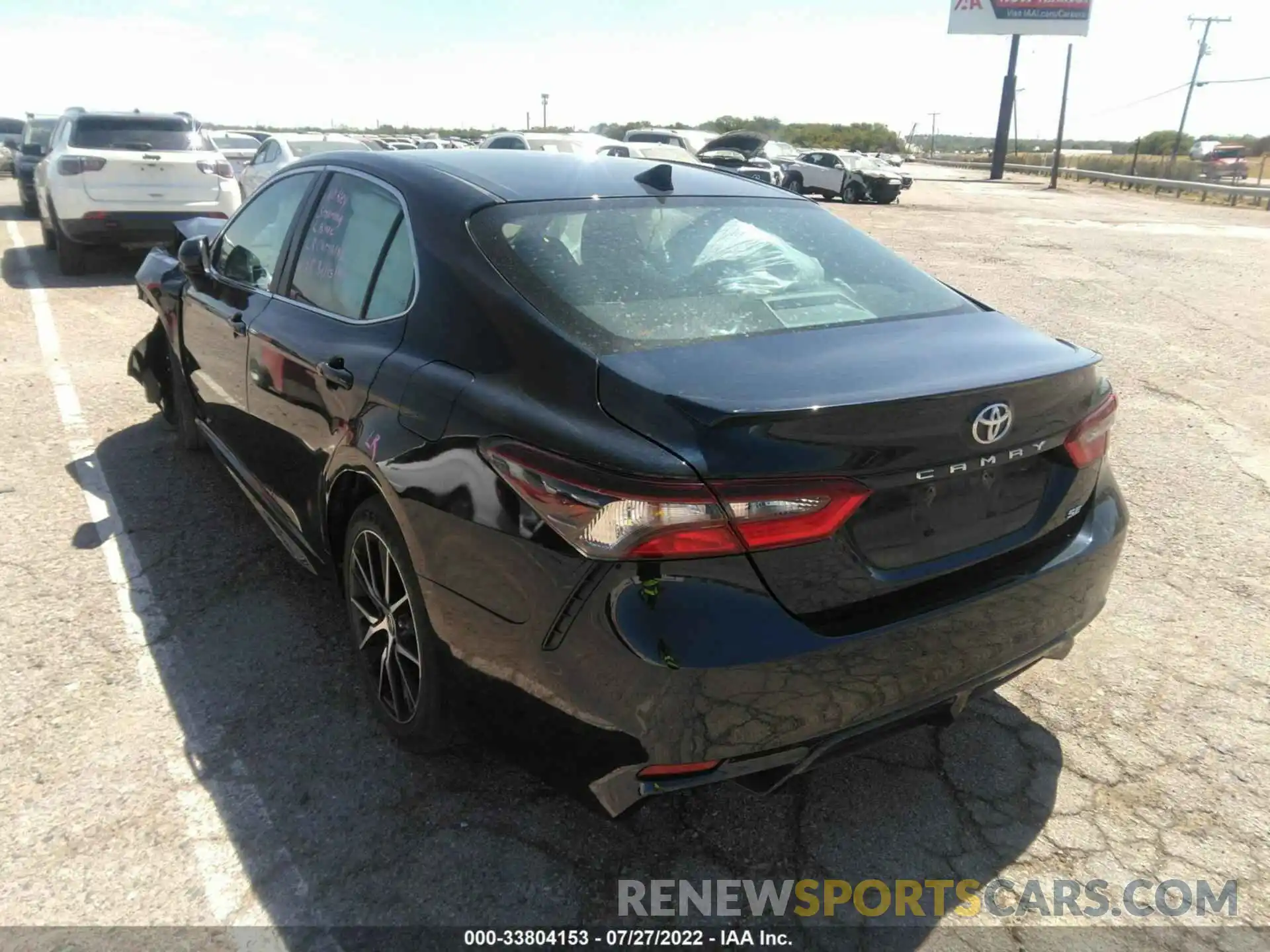 3 Photograph of a damaged car 4T1G11AK4MU598802 TOYOTA CAMRY 2021