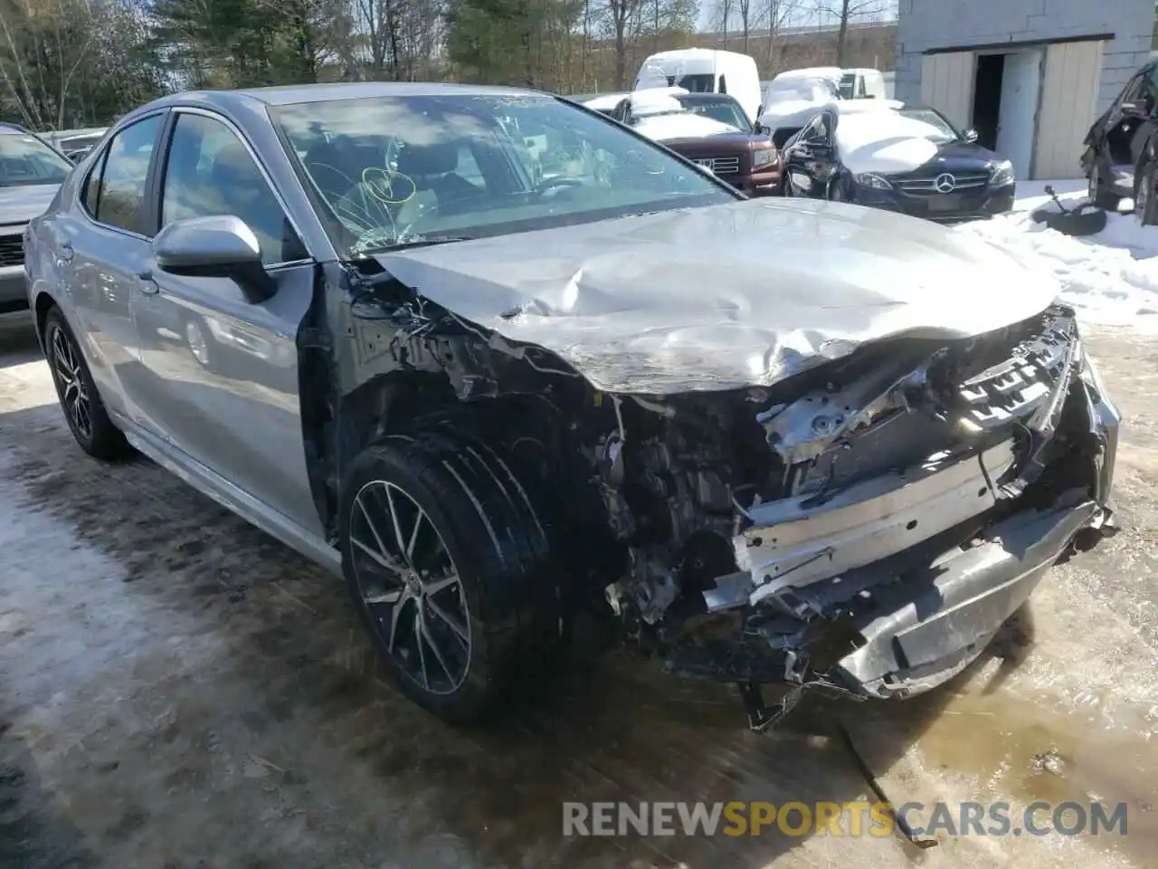 1 Photograph of a damaged car 4T1G11AK4MU599559 TOYOTA CAMRY 2021