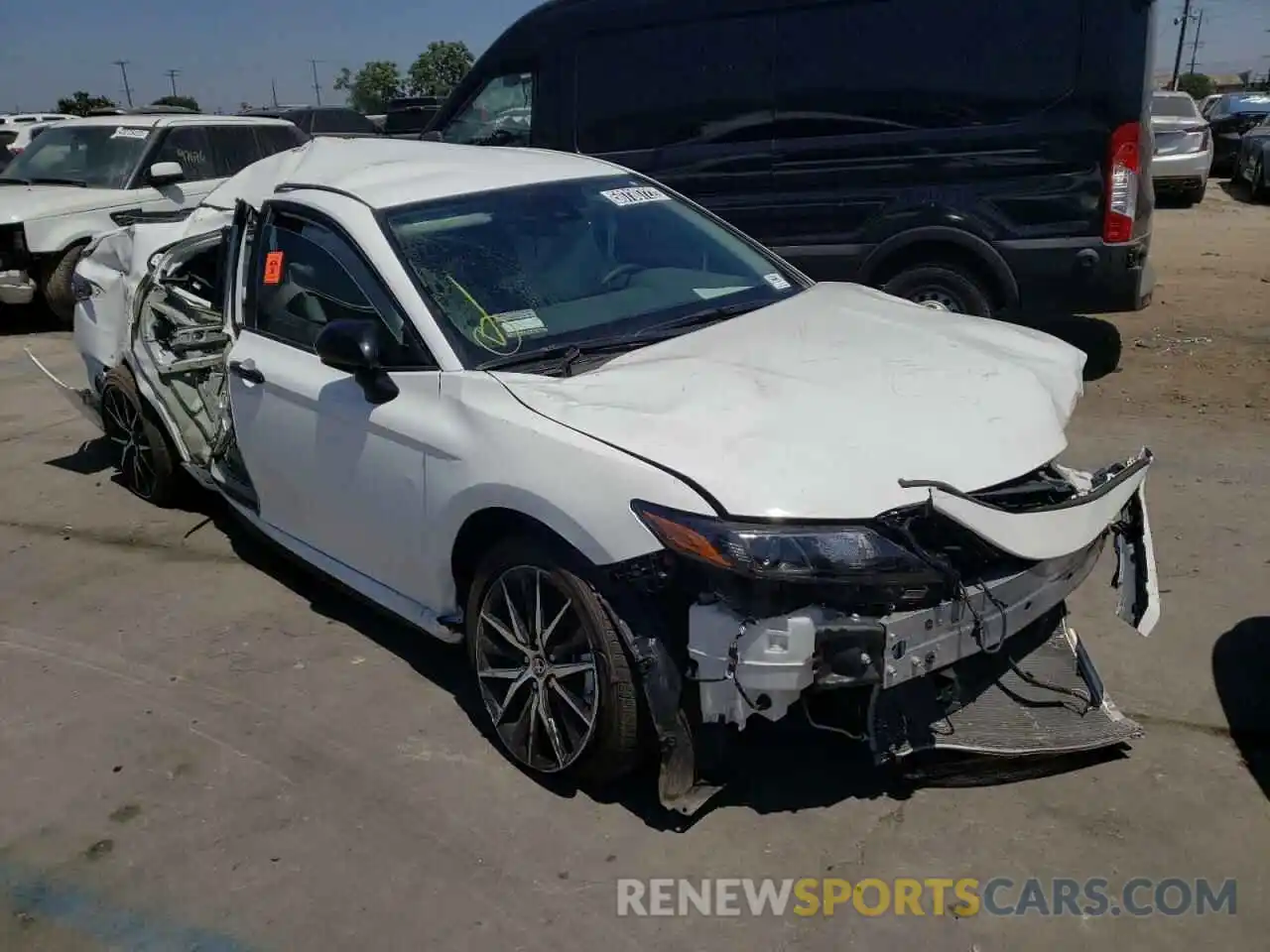 1 Photograph of a damaged car 4T1G11AK4MU602654 TOYOTA CAMRY 2021