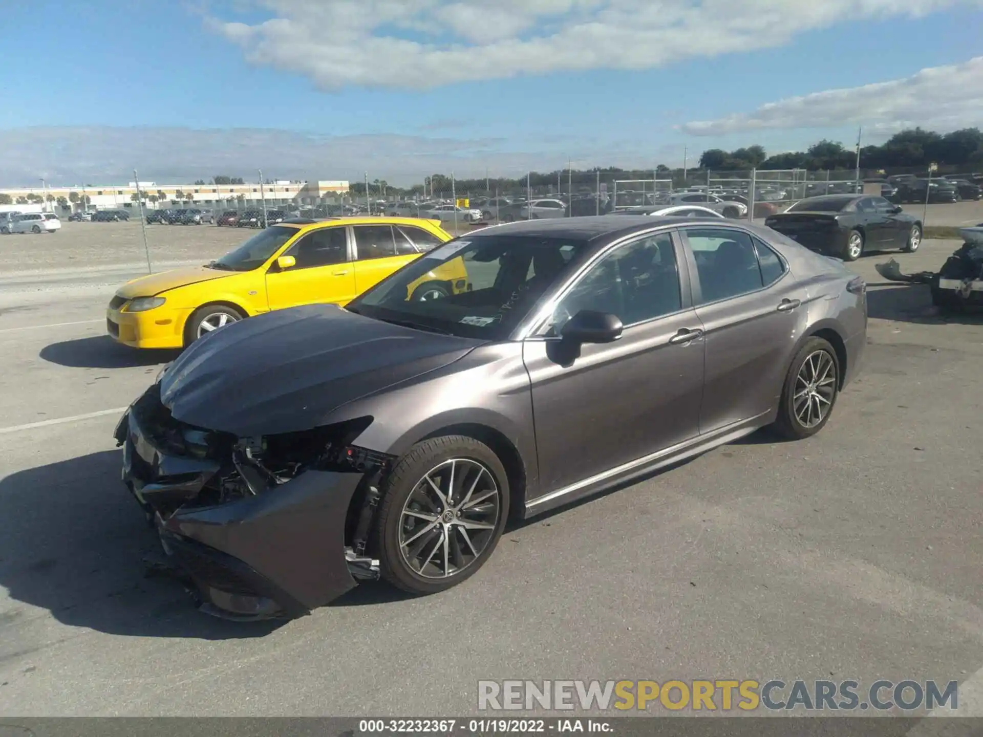 2 Photograph of a damaged car 4T1G11AK4MU603285 TOYOTA CAMRY 2021