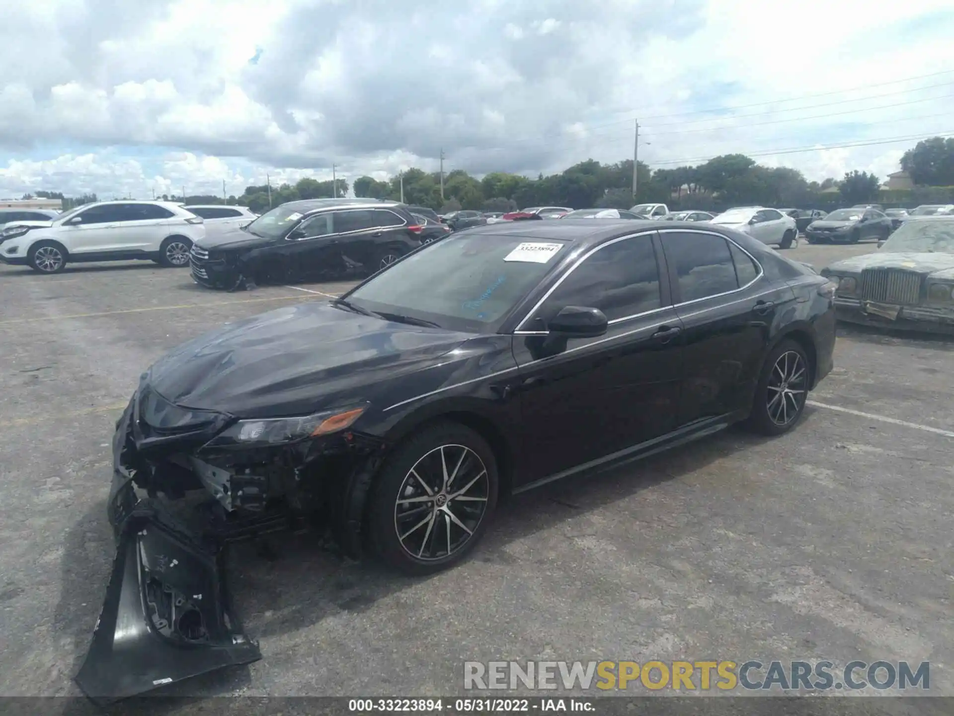 2 Photograph of a damaged car 4T1G11AK4MU603402 TOYOTA CAMRY 2021