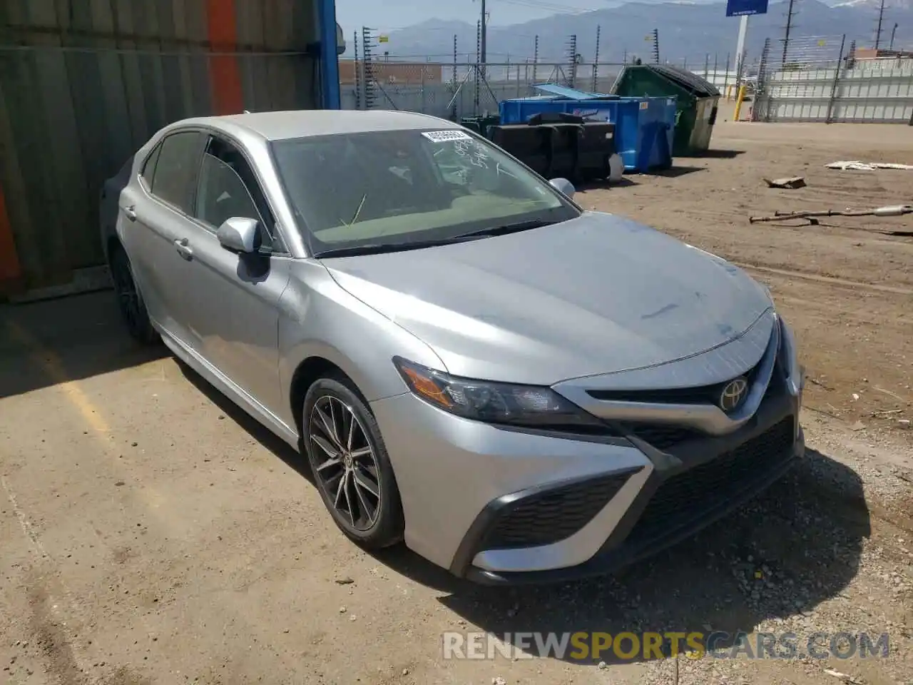 1 Photograph of a damaged car 4T1G11AK4MU605862 TOYOTA CAMRY 2021