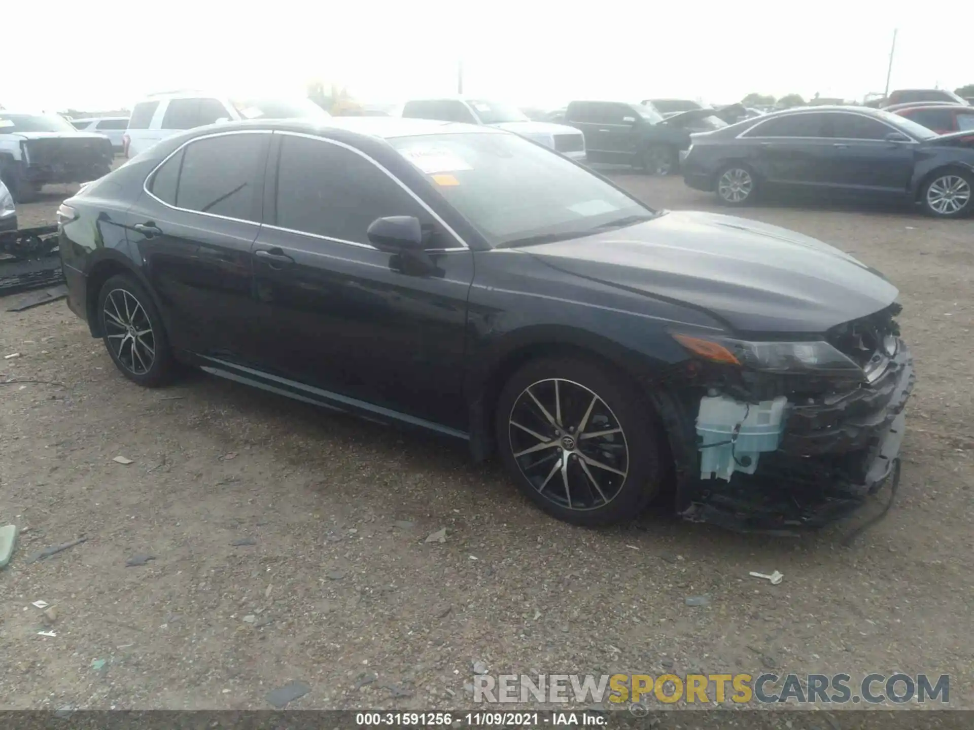 1 Photograph of a damaged car 4T1G11AK4MU614125 TOYOTA CAMRY 2021