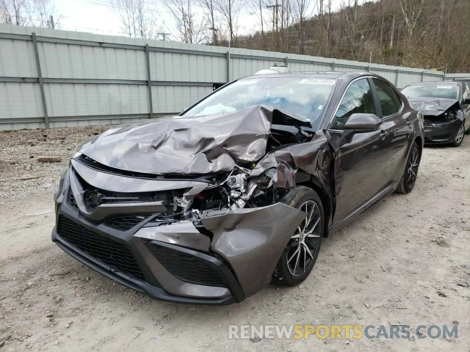 2 Photograph of a damaged car 4T1G11AK5MU404505 TOYOTA CAMRY 2021