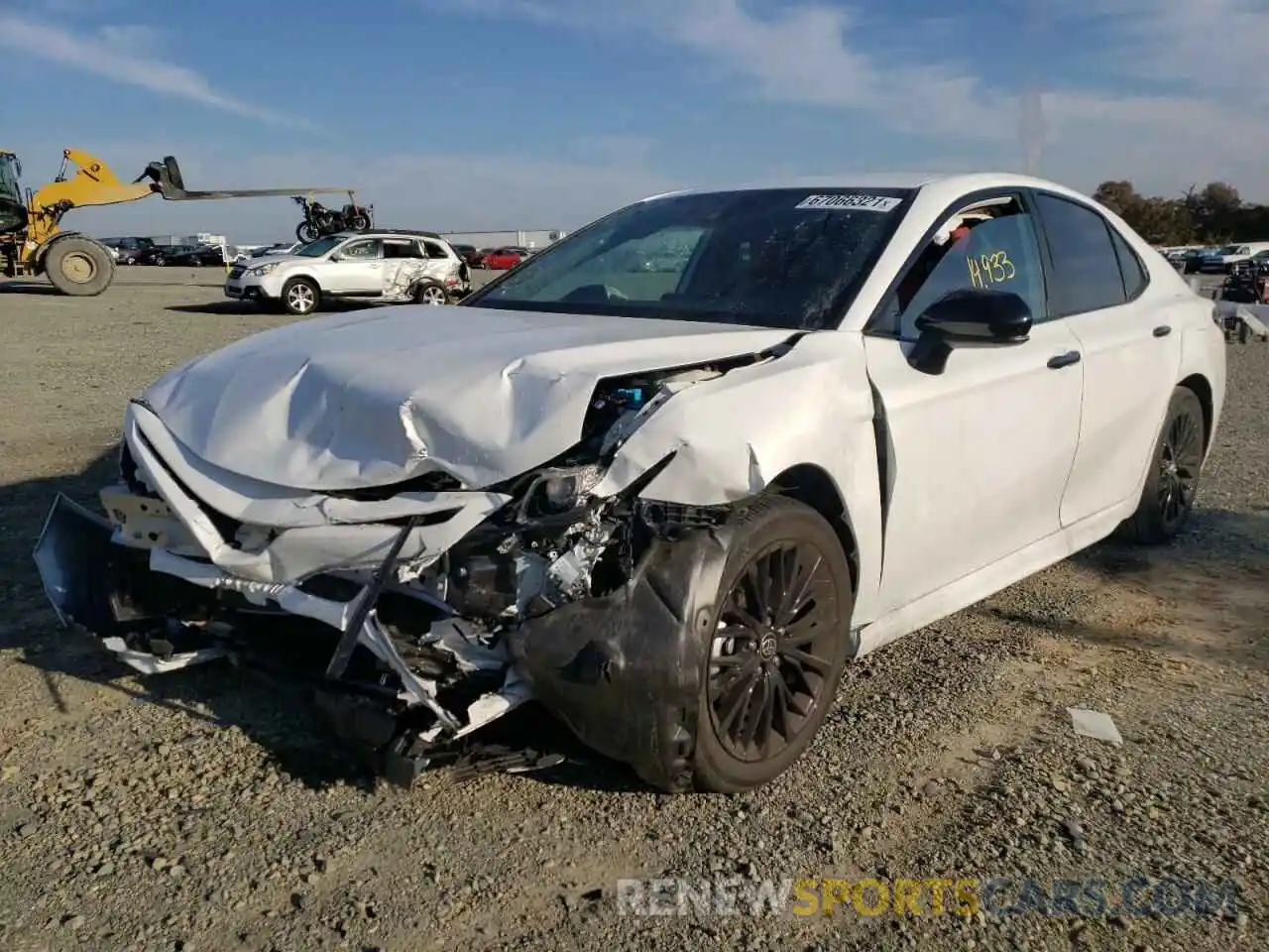 2 Photograph of a damaged car 4T1G11AK5MU406495 TOYOTA CAMRY 2021